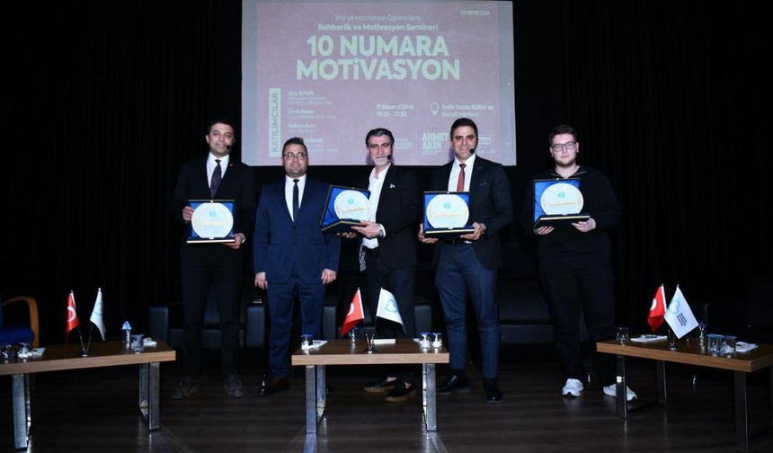 YKS’ye girecek öğrencilere ‘10 Numara Motivasyon’