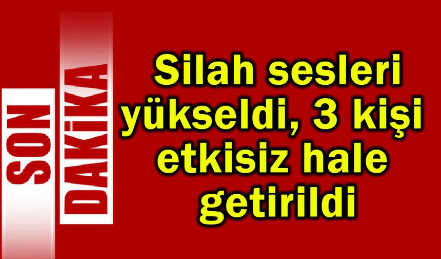 Konsolosluk çevresinde silah sesleri (Video)