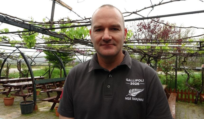 Yeni Zelandalı Yarbay: Çanakkale'de olmak beni çok onurlandırıyor (Video)