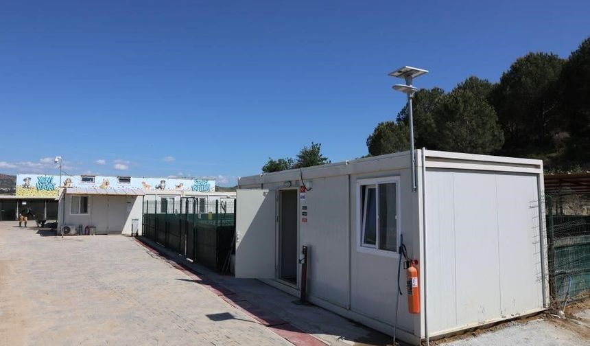 Çanakkale'de Sahipsiz Hayvan Bakımevi ve Doğal Yaşam Alanı incelendi