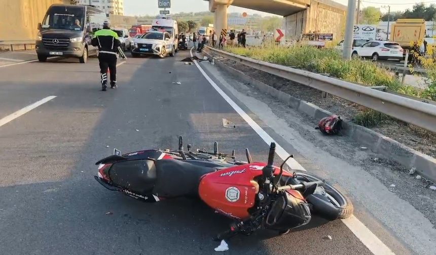 Motosiklet kazası: 17 yaşındaki genç kız hayatını kaybetti (Video)