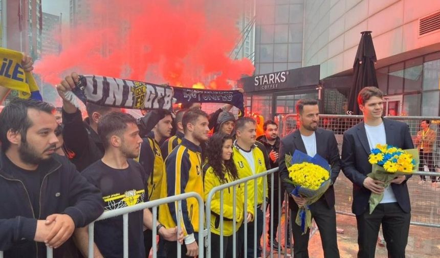 Fenerbahçe Erkek Basketbol Takımı, Final Four için Atina'ya uğurlandı