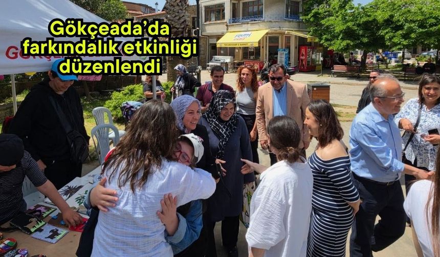 Gökçeada’da farkındalık etkinliği düzenlendi