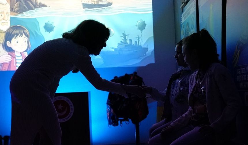 Çocuklar Çanakkale'nin derinliklerini keşfetti