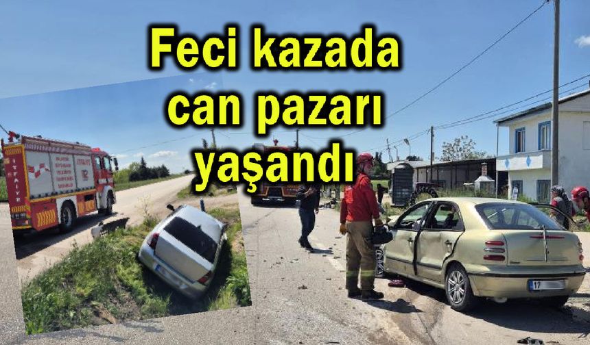 Feci kazada can pazarı yaşandı!