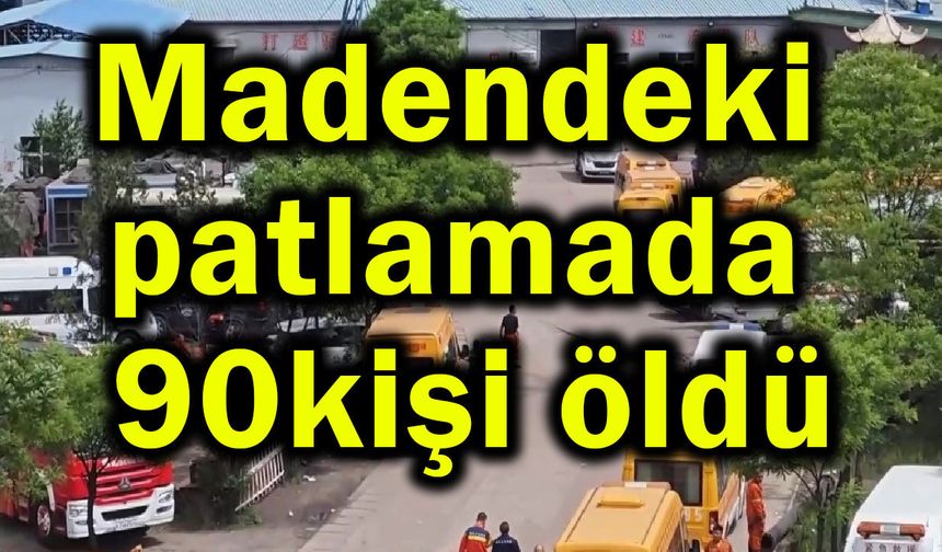 Madendeki patlamada 90 kişi öldü (Video)