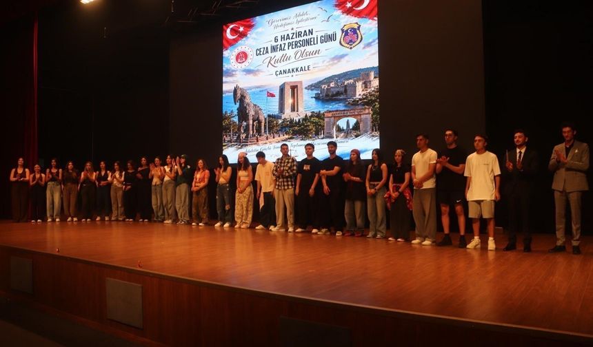 Ceza İnfaz Personeli Günü Çanakkale’de kutlandı