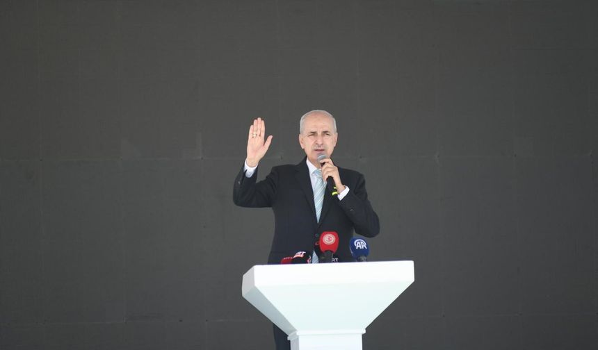 TBMM Başkanı Kurtulmuş Çanakkale'de konuştu (Video)