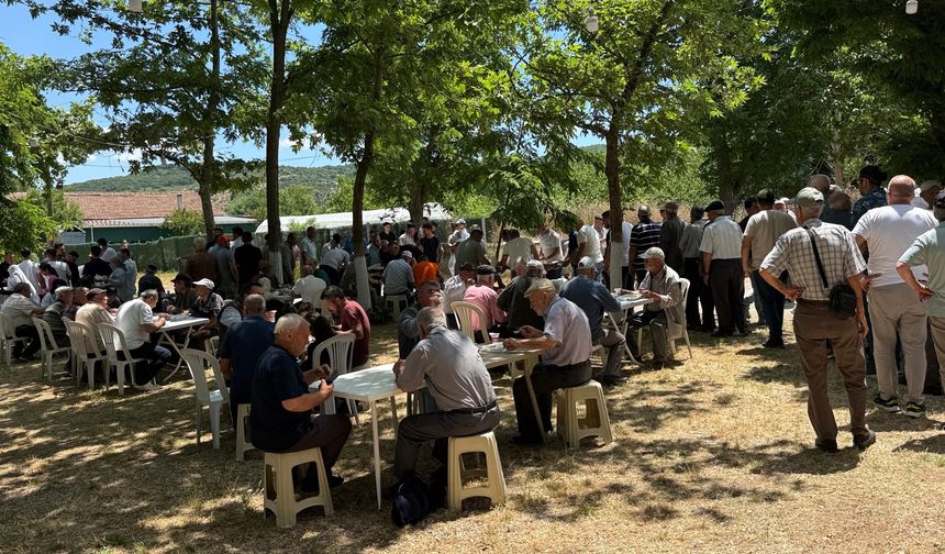 Büyükpaşa köyünde geleneksel köy hayrı düzenlendi