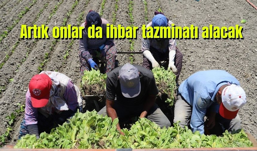 Artık onlar da ihbar tazminatı alacak