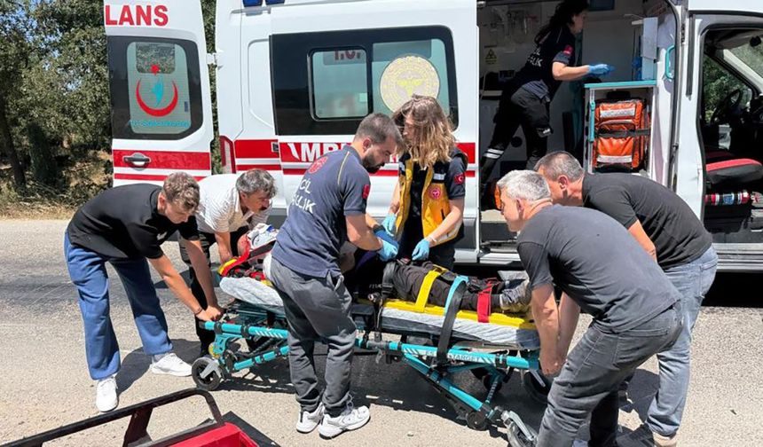 Çanakkale'deki kazada yaralı var