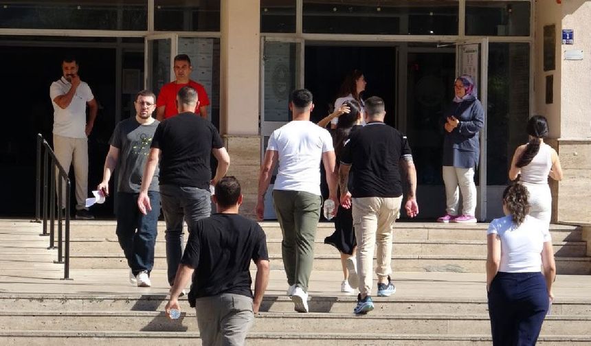 Çanakkale'de YKS heyecanı yaşandı