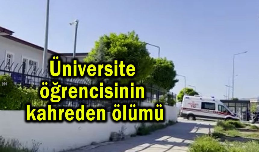Üniversite öğrencisinin kahreden ölümü (Video)