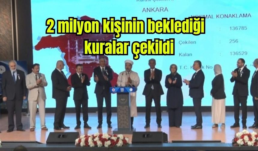 2 milyon kişinin beklediği kuralar çekildi (Video)