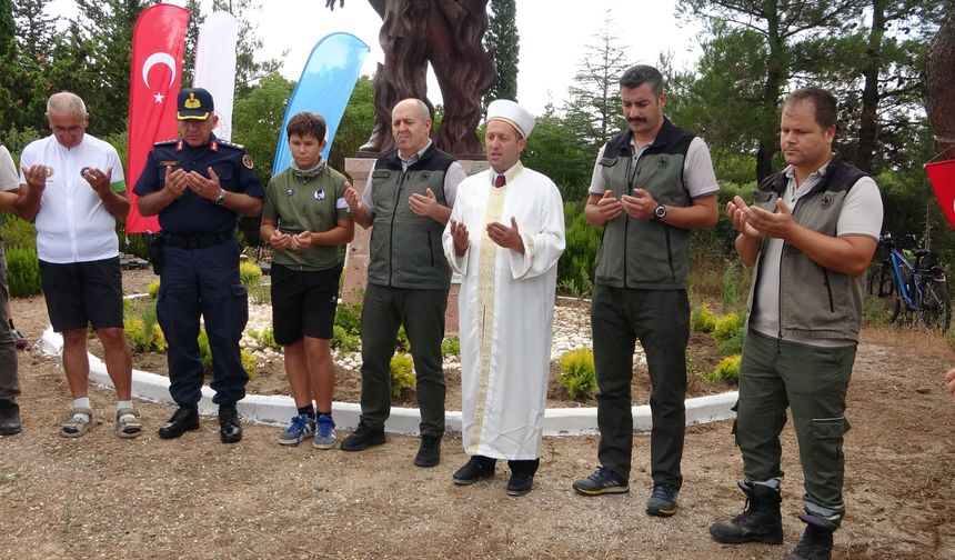 Çanakkale'de şehit olan Orman Bölge Müdürü'ne vefa (Video)