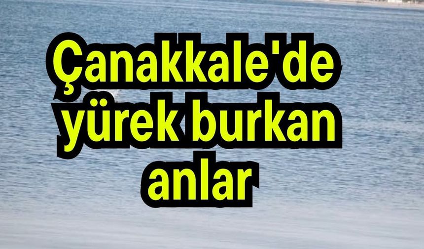 Çanakkale'de yürek burkan anlar
