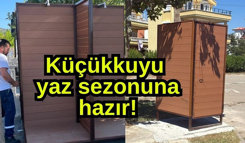 Küçükkuyu yaz sezonuna hazır!