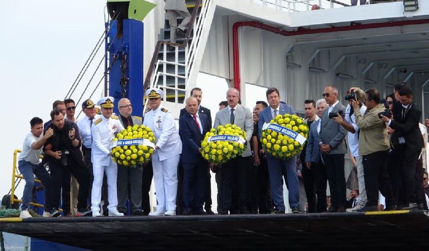 Çanakkale Kabotaj Bayramı'nı kutlandı (Video)