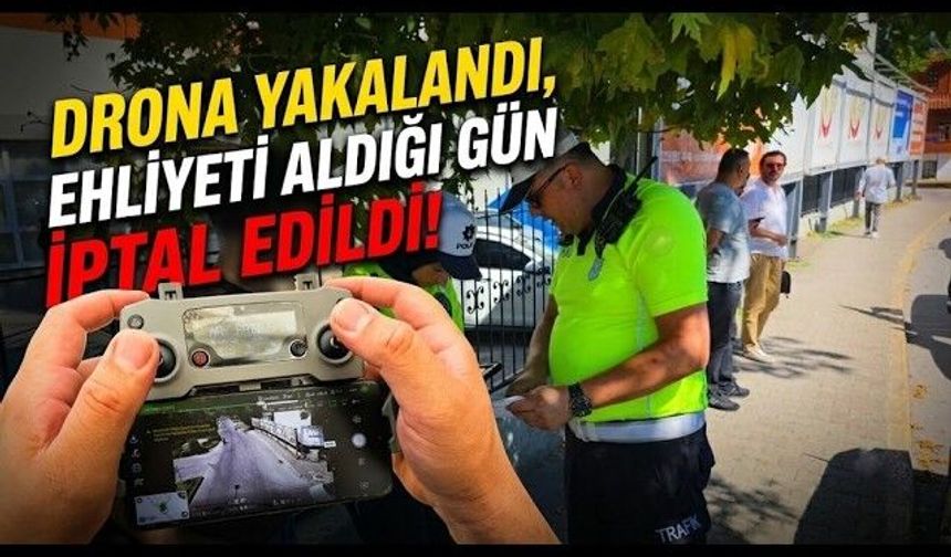 Ehliyetini Aldığı Gün İptal Edildi! (Video)