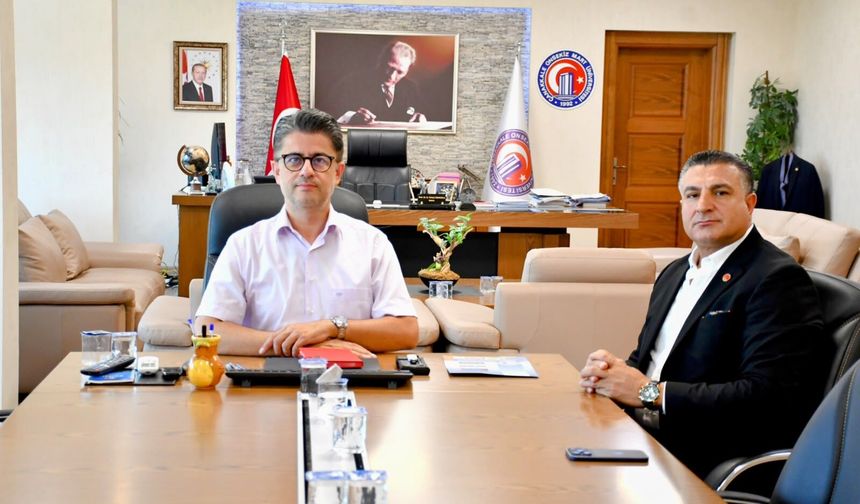 Yeniden Refah Partisi'nden ÇOMÜ Rektörü Erenoğlu'na destek mesajı