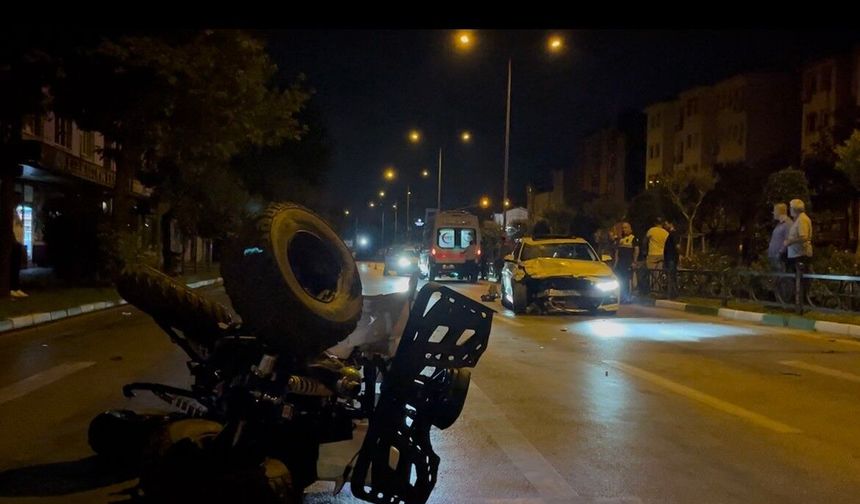 150 kilometre hızla geldi, ATV’yi biçti: 1 ölü (Video)
