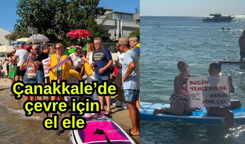 Çanakkale’de çevre için el ele