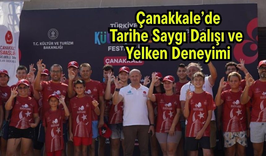 Çanakkale’de Tarihe Saygı Dalışı ve Yelken Deneyimi