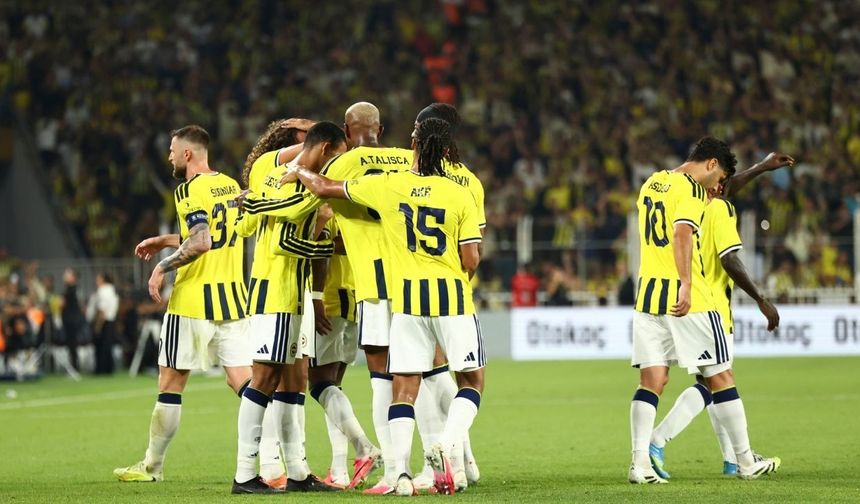 Fenerbahçe tur için avantajı yakaladı