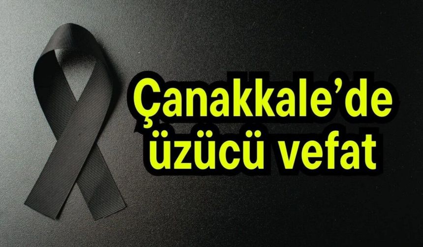 Çanakkale'de emlak camiasının acı günü