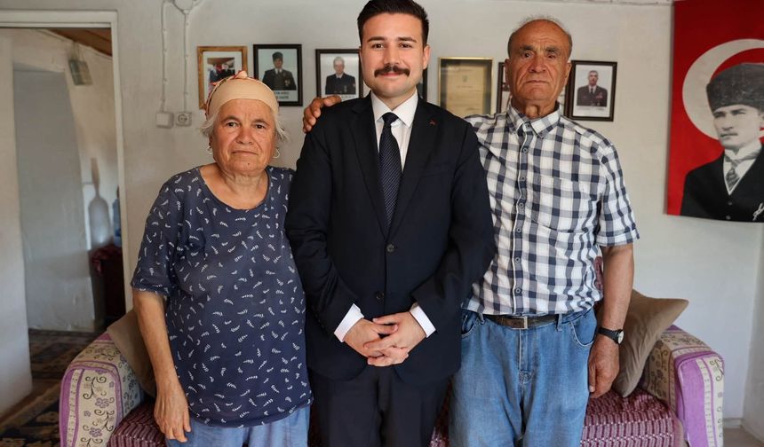 Gökçeada Kaymakamı Acar’dan Kıbrıs Gazilerine vefa ziyareti