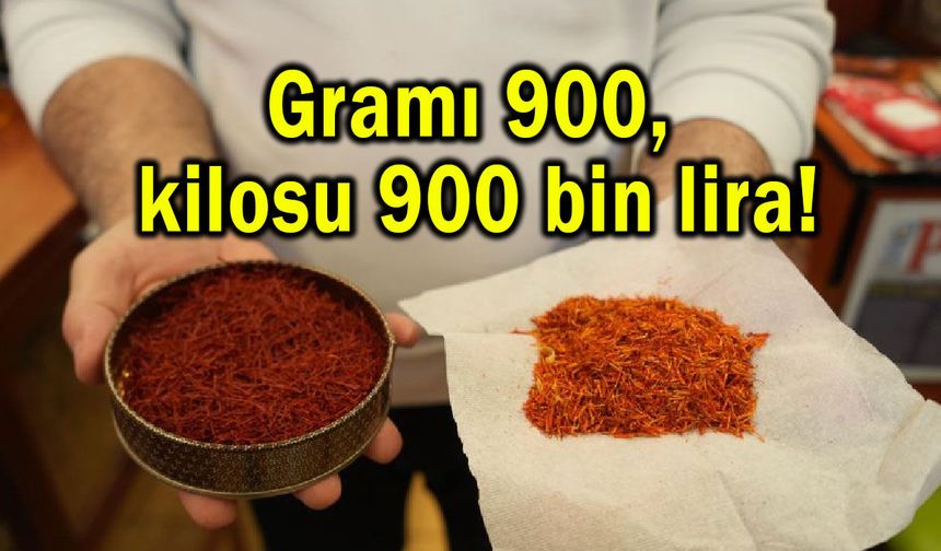 Gramı 900, kilosu 900 bin lira (Video)