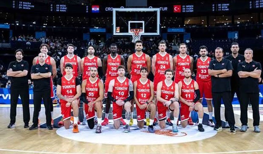 Türkiye, FIBA dünya sıralamasında iki basamak yükseldi