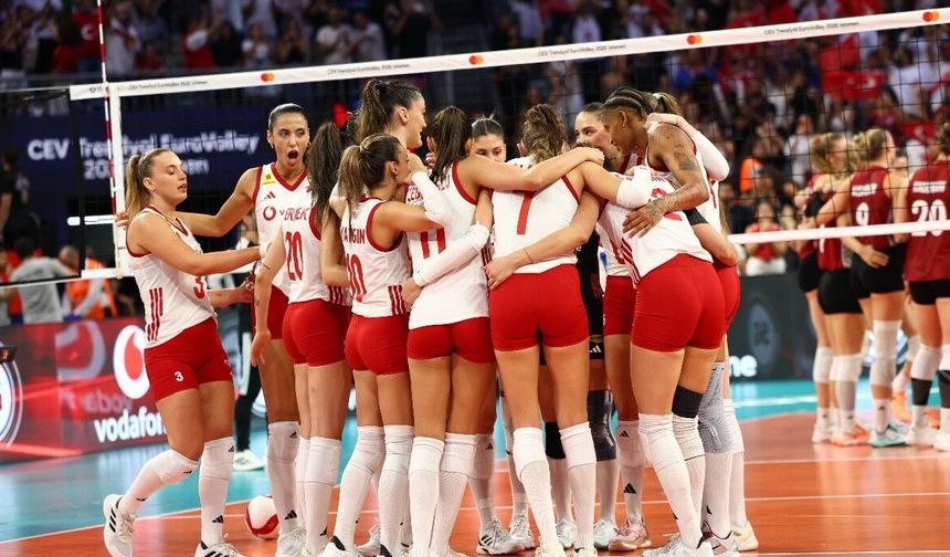 A Milli Kadın Voleybol Takımı, finale yükseldi