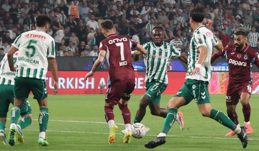 Trabzonspor deplasmanda tek golle mağlup oldu