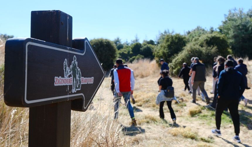 Çanakkale Muharebeleri'nin İzinde Yürüdüler