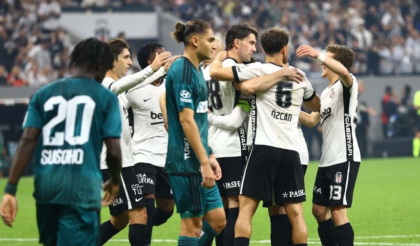 Beşiktaş’ın yenilmezlik serisi 8 maça çıktı