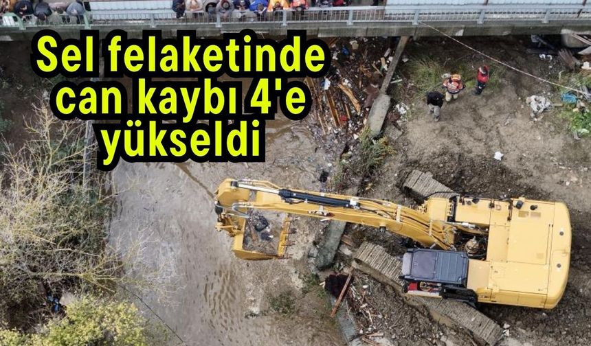 Sel felaketinde can kaybı 4'e yükseldi (Video)
