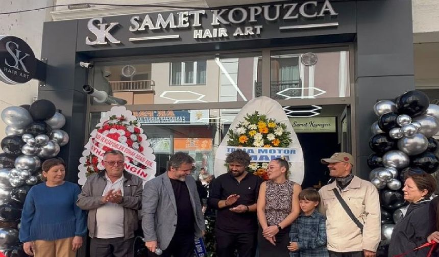 Çanakkale’de Samet Kopuzca kendi işyerini açtı (Video)